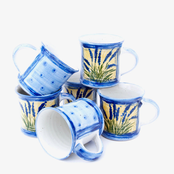 Satz Tasse gerade  Provence  6 Stück