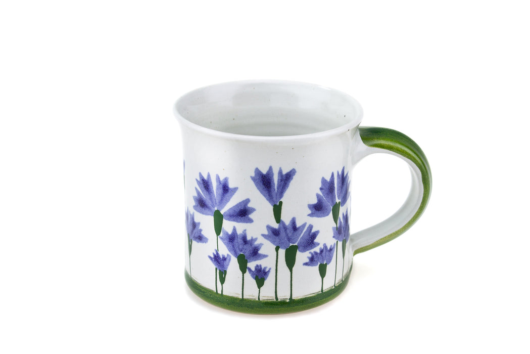 Tasse gerade Kornblume