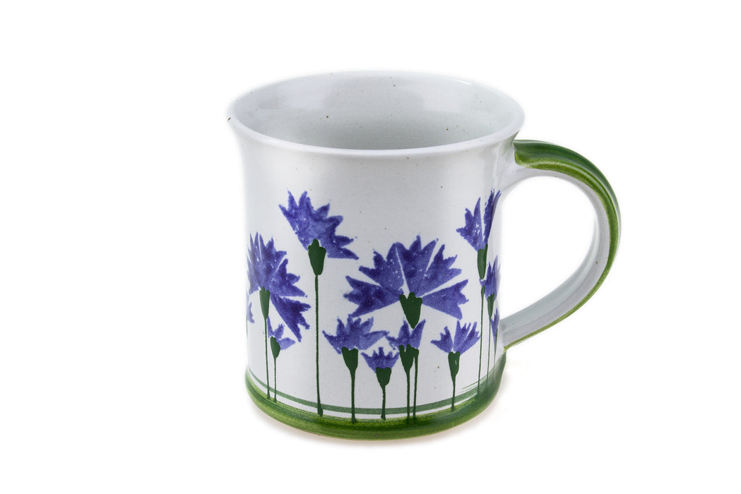 Tasse gerade groß Kornblume