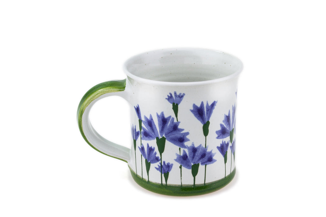 Tasse gerade Kornblume