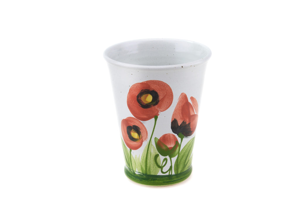 Becher Mohnblume