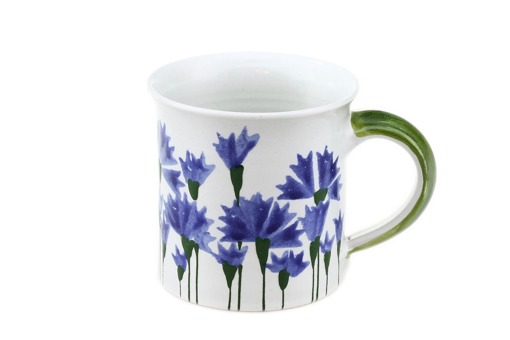 Tasse gerade groß Kornblume