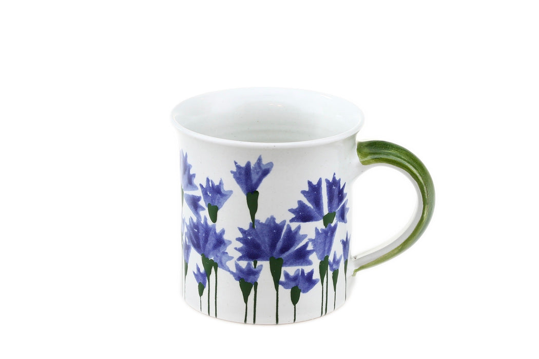 Tasse gerade Kornblume