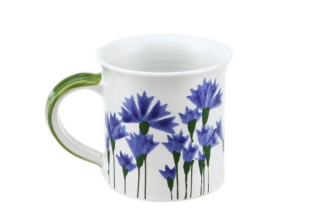 Tasse gerade groß Kornblume