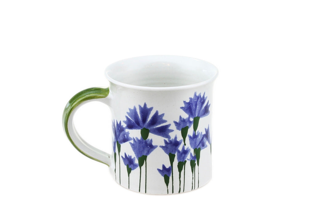 Tasse gerade Kornblume